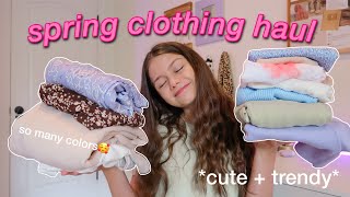 HUGE springsummer try on haul 2021 [upl. by Dickens]