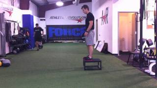 Max Effort Plyometrics Depth Jumps [upl. by Stag874]