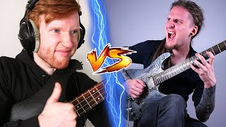 BASS vs GUITAR  Epic Battle [upl. by Assirim639]