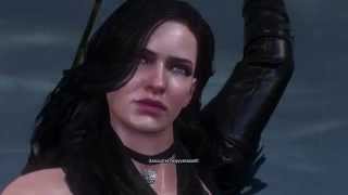 The Witcher 3 Wild Hunt  Yen comments on Triss Romance Patch 110 [upl. by Zach]