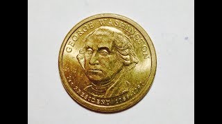 United States Dollar Coin George Washington [upl. by Hinkle]