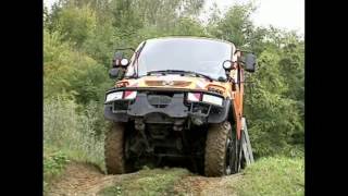 unimog implement carrier in offroad [upl. by Yrtnahc]