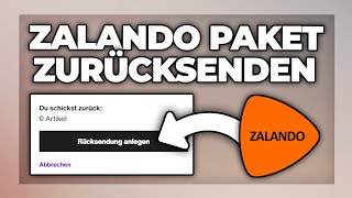 Zalando Paket zurücksenden amp Retoure anmelden  Tutorial [upl. by Hussein712]