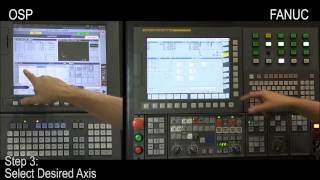 CNC Control Procedures Okuma OSP amp FANUC “Work Zero Offset” [upl. by Yaras]