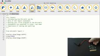 Microbit lesson 1 introduction [upl. by Ylsew472]