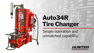 The Hunter Auto34R™ Tire Changer [upl. by Poll]