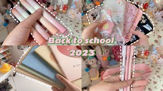 Back to school 2023  Cùng mình chuẩn bị đồ dùng học tập cho năm học mới nhé✨ [upl. by Kwapong290]