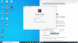 Como Poner En Español IntelliJ IDEA Community  Facil  2020 [upl. by Wilmar]