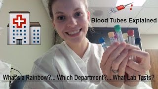 Phlebotomy amp Laboratory Blood Tubes Explained [upl. by Karlie]