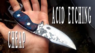 CHEAP and EASY Metal Acid Etching [upl. by Harobed]