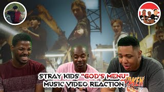 Stray Kids quotGods Menuquot Music Video Reaction [upl. by Ynaffat898]