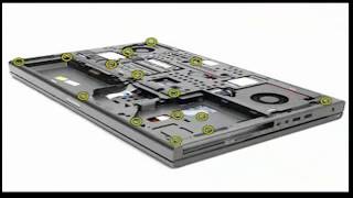 How to disassemble dell Precision M6800 [upl. by Eiznekcm535]