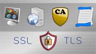 Key Players of SSL amp TLS Client Server Certificate Authority CA  Practical TLS [upl. by Eet]