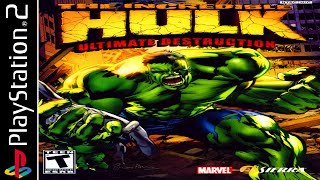 The Incredible Hulk Ultimate Destruction  Story 100  Full Game Walkthrough  Longplay PS2 [upl. by Osnohpla118]