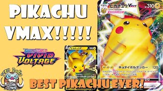 Pikachu VMAX Revealed  The Best Pikachu Ever Sword amp Shield TCG [upl. by Sassan374]