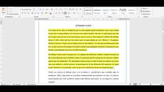 INFORME ACADÉMICO Completar Introducción UCV Traducción e Interpretación [upl. by Earla]