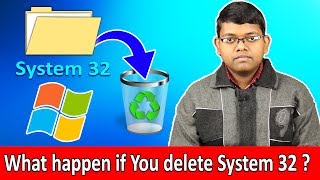 What If You Delete System32 Explained in Hindi [upl. by Drucy]