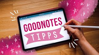 GOODNOTES amp iPad Tipps  Welche GrößeSpeicher ohne Rand drucken Dokumente wiederherstellen uvm [upl. by Yknip]