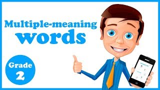 Grade 2  Multiple meaning Words [upl. by Anaibaf]