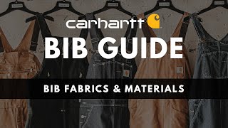 A Closer Look at Carhartt Bib Materials [upl. by Jansson69]