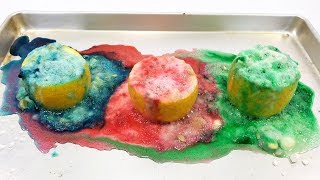 Make a Lemon Volcano  Fun Science Experiment [upl. by Tim673]