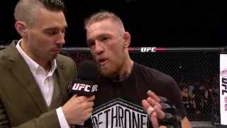 Fight Night Dublin Conor McGregor Octagon Interview [upl. by Forelli123]