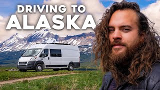 Vanlife Camping in Snowy Cold Canada Driving to Alaska [upl. by Lavella192]