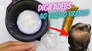 MISTURA CORRETA PARA PINTAR CABELO BRANCO O segredo que ninguém te conta [upl. by Anoyk270]