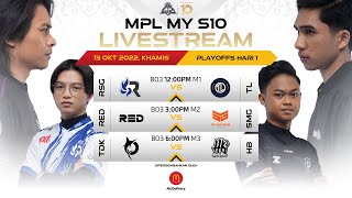 BM MPL MY Musim 10 Playoffs Hari 1 [upl. by Mosi503]