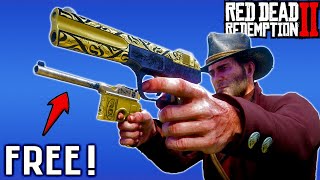 The BEST WEAPONS amp How to get them FREE  Sidearms  Red Dead Redemption 2 RDR2 [upl. by Relyk]