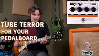 Orange Terror Stamp  Hybrid Pedalboard Amp [upl. by Niwde]