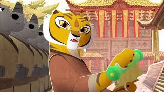 Kung Fu Panda Secrets of the Scroll Tigress Recruits the Four Warriors [upl. by Lalaj]