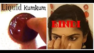 DIYHomemade Liquid Kumkum Bindi PART 2 [upl. by Schafer]