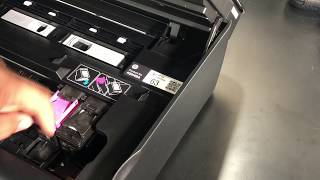 Replacing HP Envy 4520 ink [upl. by Yor]