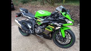 ★ 2019 KAWASAKI ZX6R 636 NINJA KRT REVIEW ★ [upl. by Eldridge]