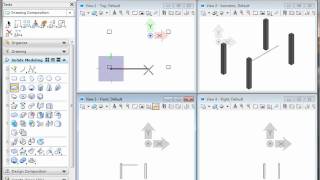 Basic MicroStation 3D modeling Primitive Solid [upl. by Calvano]