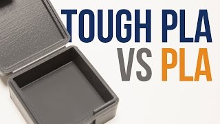 MakerBot Tough PLA vs Regular PLA  Whats the difference for 3D Printing [upl. by Jemy854]