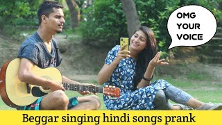 Beggar Singing Hindi Songs Prank  Gone Emotional  BobbyButt [upl. by Nivi336]