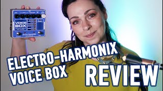 Electroharmonix harmony machine and vocoder VOICE BOX review [upl. by Htebasyle]