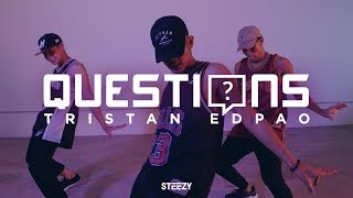 Questions  Chris Brown Dance  Tristan Edpao Choreography  STEEZYCO Beginner Class [upl. by Nnailuj100]