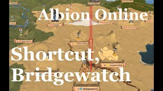 Albion Online  Caerleon to Bridgewatch fast almost safely [upl. by Oecile]