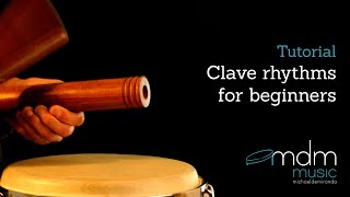 Clave rhythms for beginners Tutorial [upl. by Clarke]