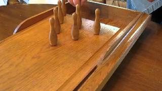 Vintage Tabletop Bowling Game [upl. by Etteniotnna117]