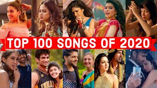 Top 100 Hindi Punjabi Songs of 2020 Year End Chart 2020  Popular Bollywood Songs 2020 [upl. by Alitha]