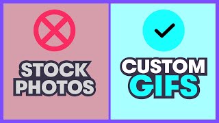 How to make CUSTOM GIFS easy GIF tutorial [upl. by Fauman]