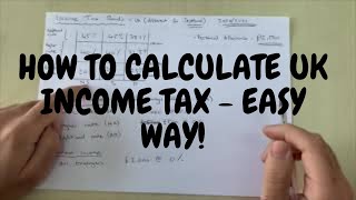 How To Calculate My UK Income Tax Made Easy  Understanding Income Tax Bands and Allowances [upl. by Tedric]