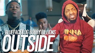 WTF BLUEFACE BEST VERSE  Blueface amp OG Bobby Billions  Outside Better Days REACTION [upl. by Dotson]