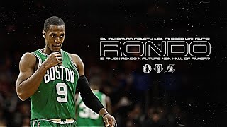 Rajon Rondo Crafty Career Highlights  Crazy Highlights [upl. by Edya]