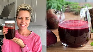 How to Make Beet Juice in a Juicer  DETOX RECIPE [upl. by Eph757]