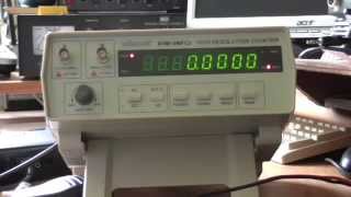 Velleman DVM13MFC2 Frequency Counter [upl. by Ellenrahc]